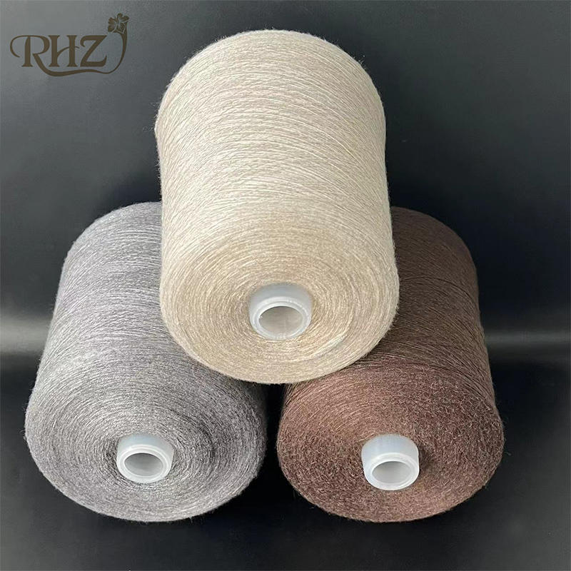 Where is imitation mink yarn typically used?