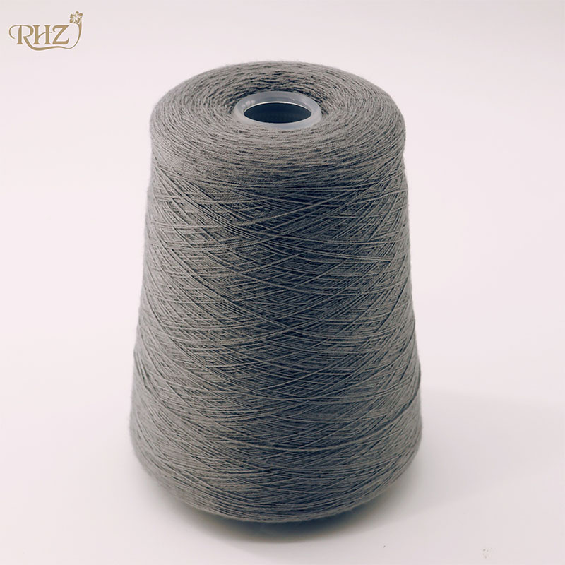 Silver Grey Performance Vortex Core Spun Yarn
